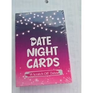 Date Night Cards Game, 35 Fun, Romantic Scratch off Date Ideas, Valentines